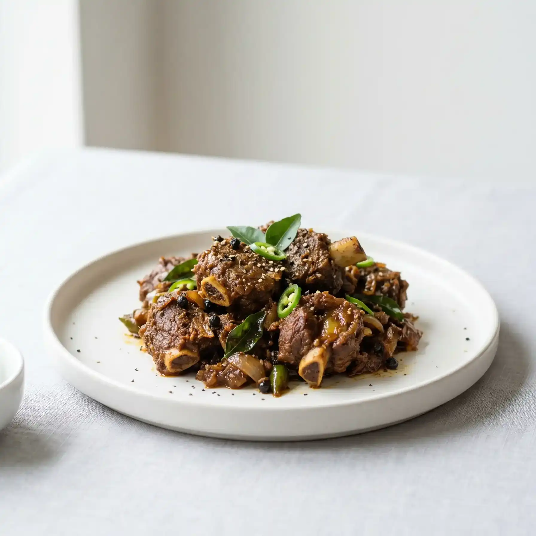 Mutton Pepper Fry — Savor our Mutton Pepper Fry, featuring incredibly tender mutton infused at Dum N Grill Frisco, Frisco